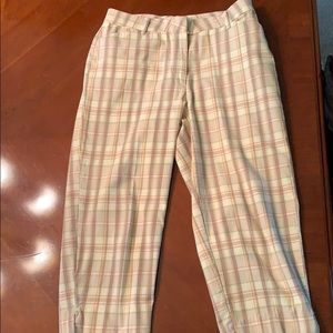 St. John’s Bay Plaid Capris